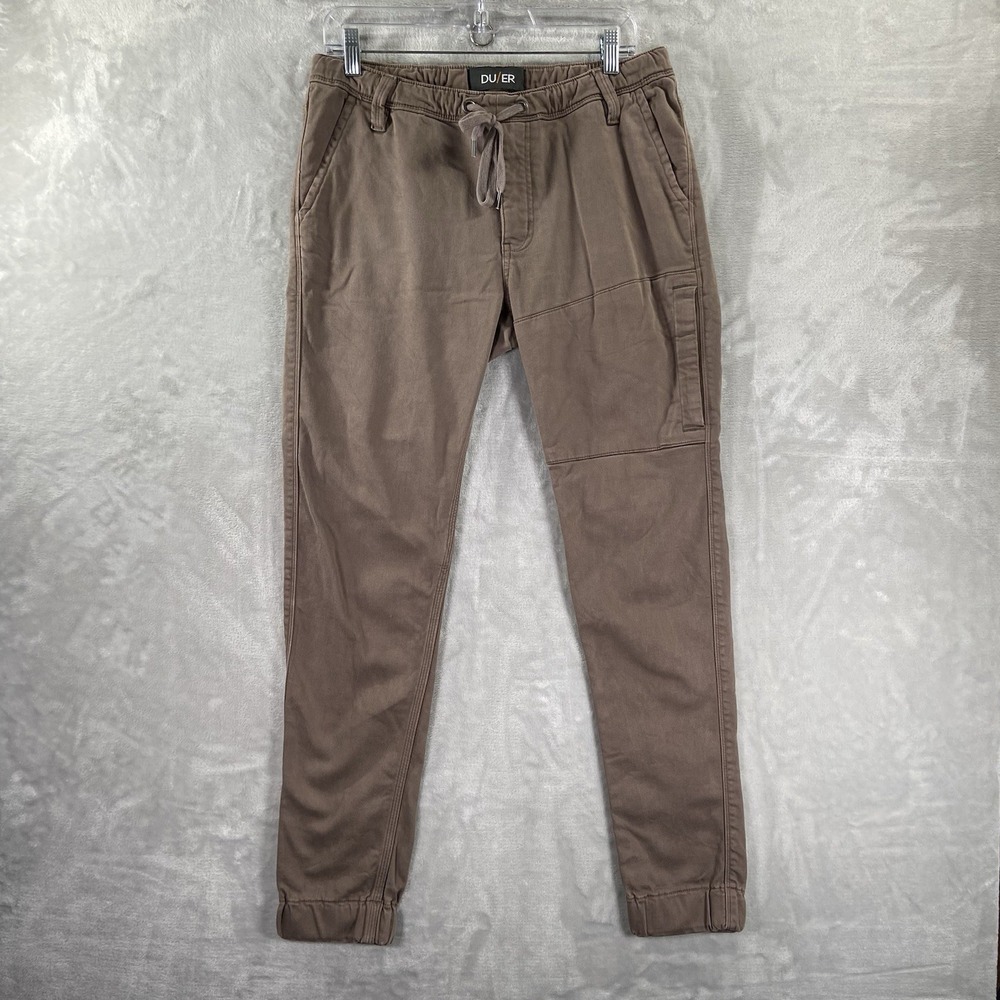 DU/ER Pants men's 32x30 Jogger N2X Slim Fit Drawstring Modern Tapered Outdoor